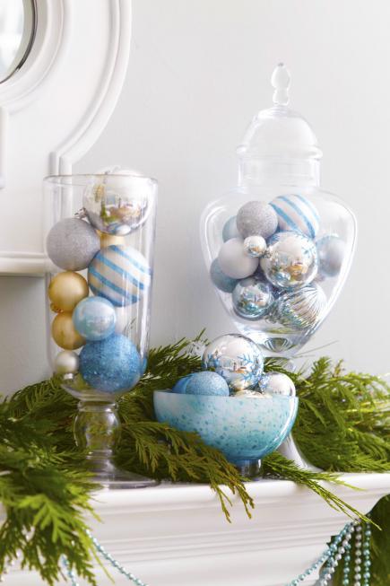 Decorating Idea: Use Your Extra Ornaments